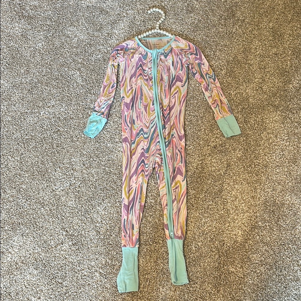 Little Sleepies Marble pajamas size 2T